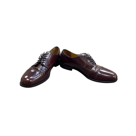 Cole Haan Mens Brown Leather Oxford dress shoes Size 11D SKU 6837 main image 10